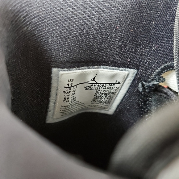 NEW Nike Air Jordan 1 Retro Nova XX Bred Toe - Picture 10 of 10